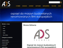 Tablet Screenshot of adstechnic.pl